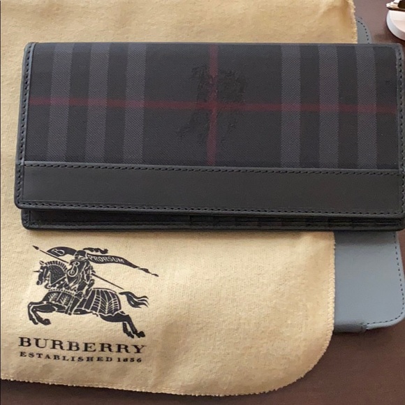 burberry long wallet
